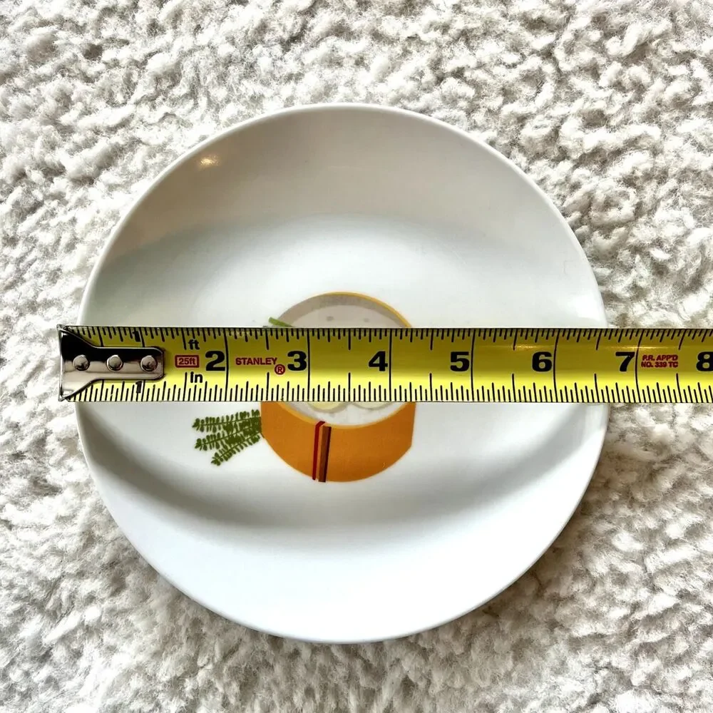 Crate & Barrel Global Bites Appetizer Plates Set of 6 – 6.75